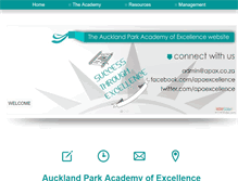 Tablet Screenshot of apax.co.za